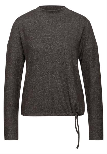 Softes Turtleneck Shirt rustic brown mel.