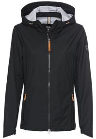 Softshell Jacke aus recyceltem Polyester black