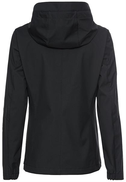 Softshell Jacke aus recyceltem Polyester black