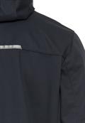 Softshell Jacke aus recyceltem Polyester dark navy