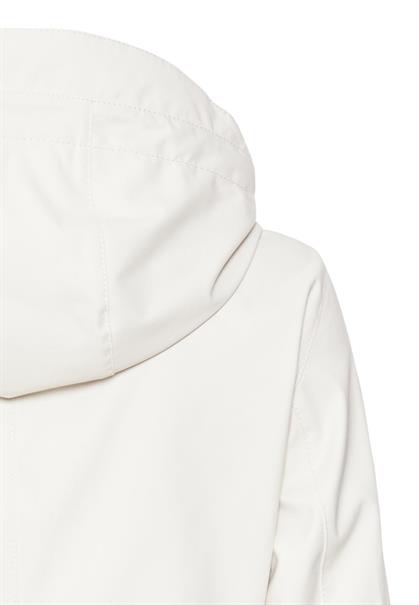 Softshell Jacke aus recyceltem Polyester pearl