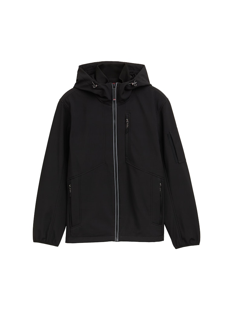 TOM TAILOR Softshelljacke, mit Kapuze, mit Kapuze günstig online kaufen