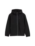 Softshell Jacke mit Kapuze black