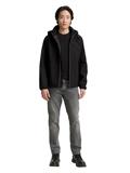 Softshell Jacke mit Kapuze black