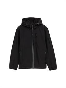 Softshell Jacke mit Kapuze black