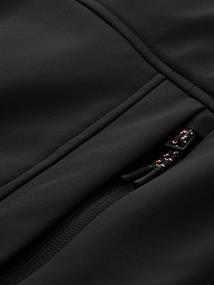 Softshell Jacke mit Kapuze black