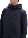 Softshell Jacke mit Kapuze sky captain blue