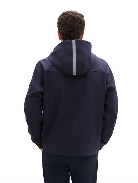 Softshell Jacke mit Kapuze sky captain blue