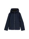 Softshell Jacke mit verstellbarer Kapuze sky captain blue