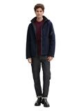 Softshell Jacke mit verstellbarer Kapuze sky captain blue
