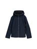Softshell Jacke mit verstellbarer Kapuze sky captain blue