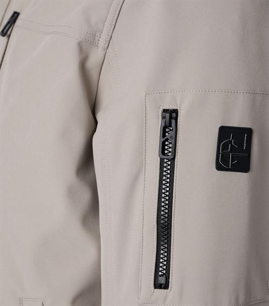 Softshelljacke beige