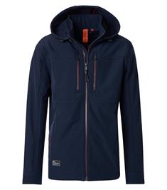Softshelljacke blau
