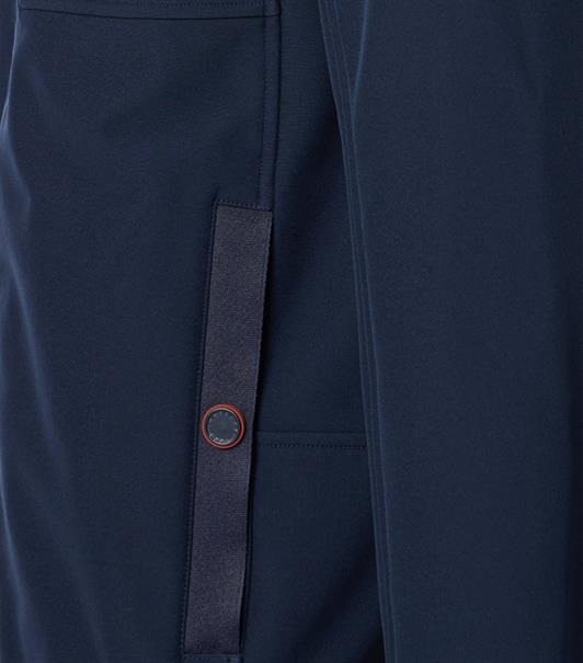 Softshelljacke blau