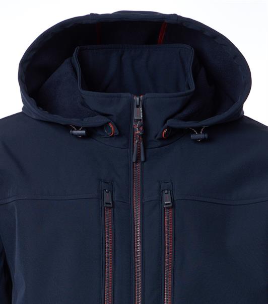 Softshelljacke blau