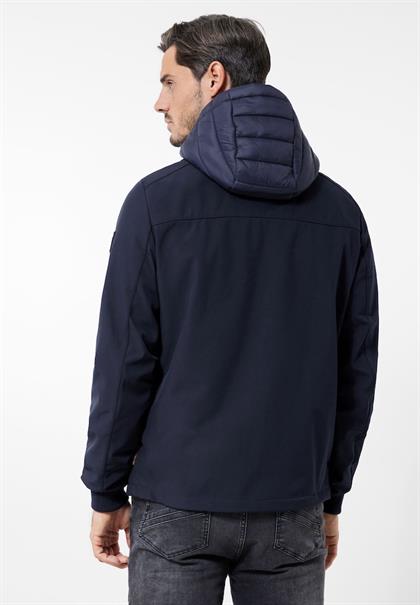 Softshelljacke mit Kapuze midnight blue