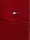 SOFTWOOL MOCK-NK SWEATER rouge