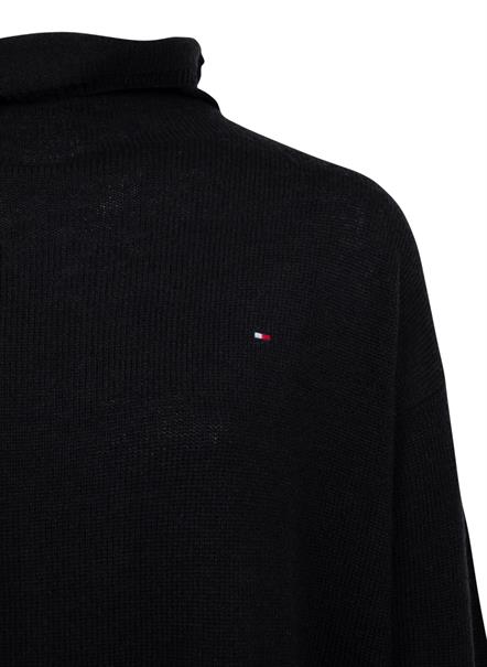 SOFTWOOL MOCK-NK SWEATER schwarz