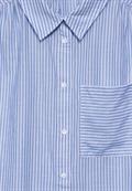 Sommer Bluse mit Streifen original blue