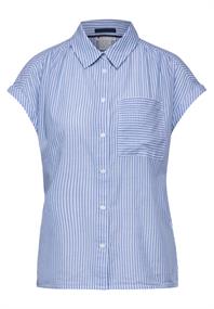 Sommer Bluse mit Streifen original blue