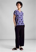 Sommer Blusenshirt violet blue