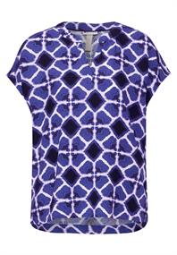 Sommer Blusenshirt violet blue