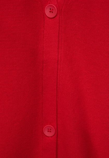 Sommer Cardigan vibrant red