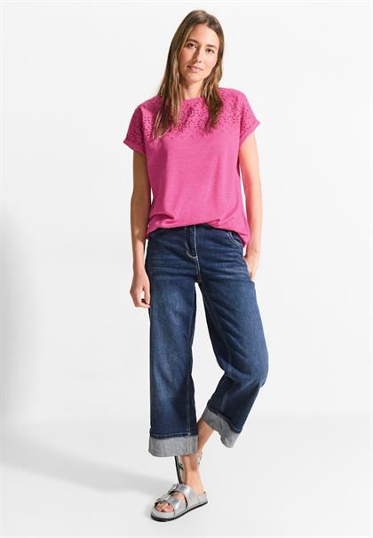 Sommer T-Shirt bloomy pink