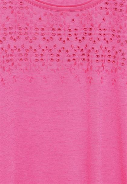Sommer T-Shirt bloomy pink