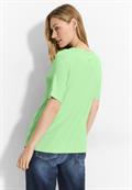 Sommer T-Shirt matcha lime