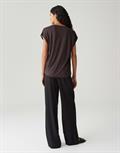 Sopika print midnight brown