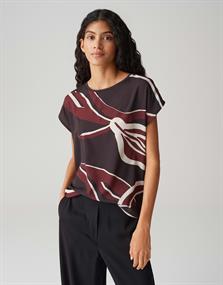 Sopika print midnight brown