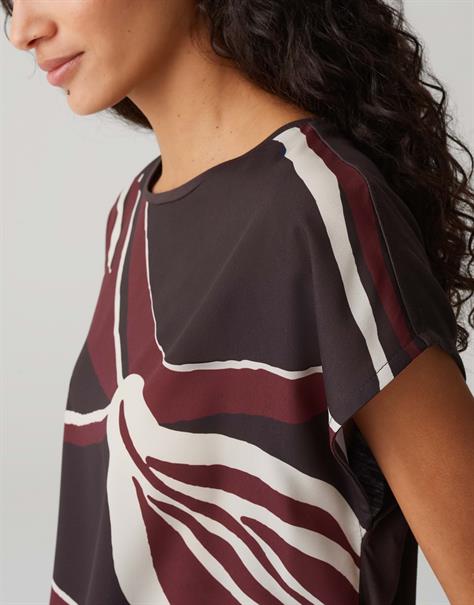 Sopika print midnight brown