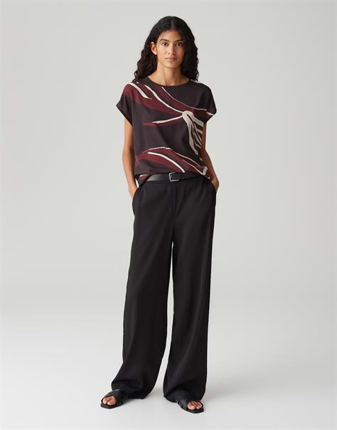 Sopika print midnight brown