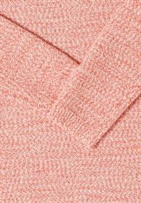 Space Dye Pullover cherry tomato orange