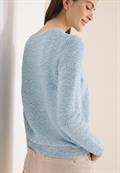 Space Dye Pullover cloud blue