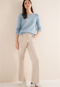 Space Dye Pullover cloud blue