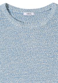 Space Dye Pullover cloud blue