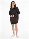 SPACER ZIP LOOSE DRESS ck black