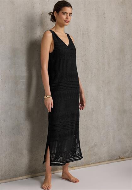 Spitzenkleid black