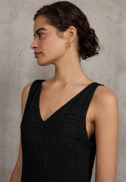 Spitzenkleid black