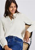 Split Neck Tunika off white