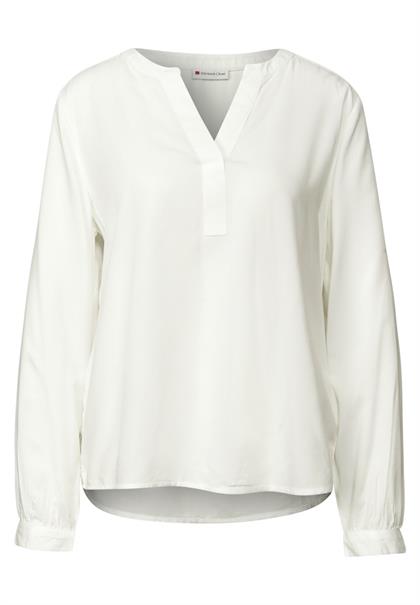 Split Neck Tunika off white