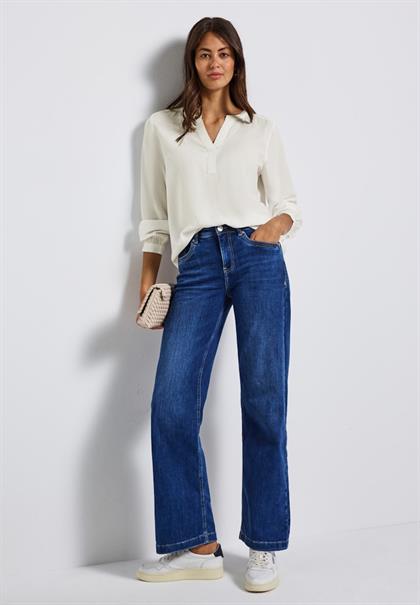 Split Neck Tunika off white