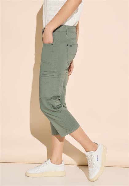 Sportive 3/4 Cargohose dry salvia green