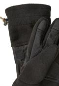 Sportlicher Fleecehandschuh mit Touchscreen Funktion asphalt