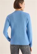 sporty light blue melange