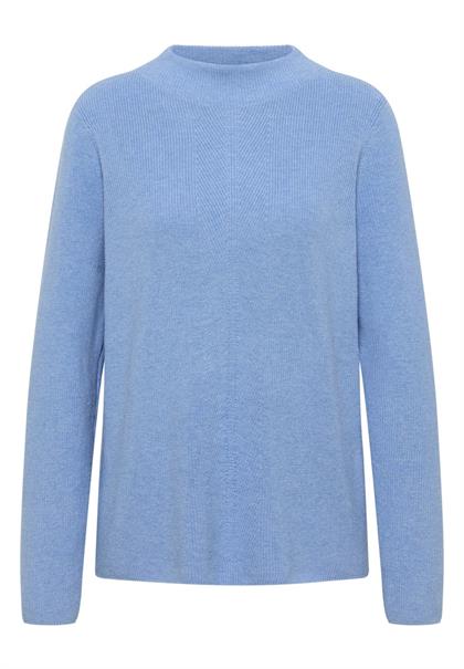 sporty light blue melange
