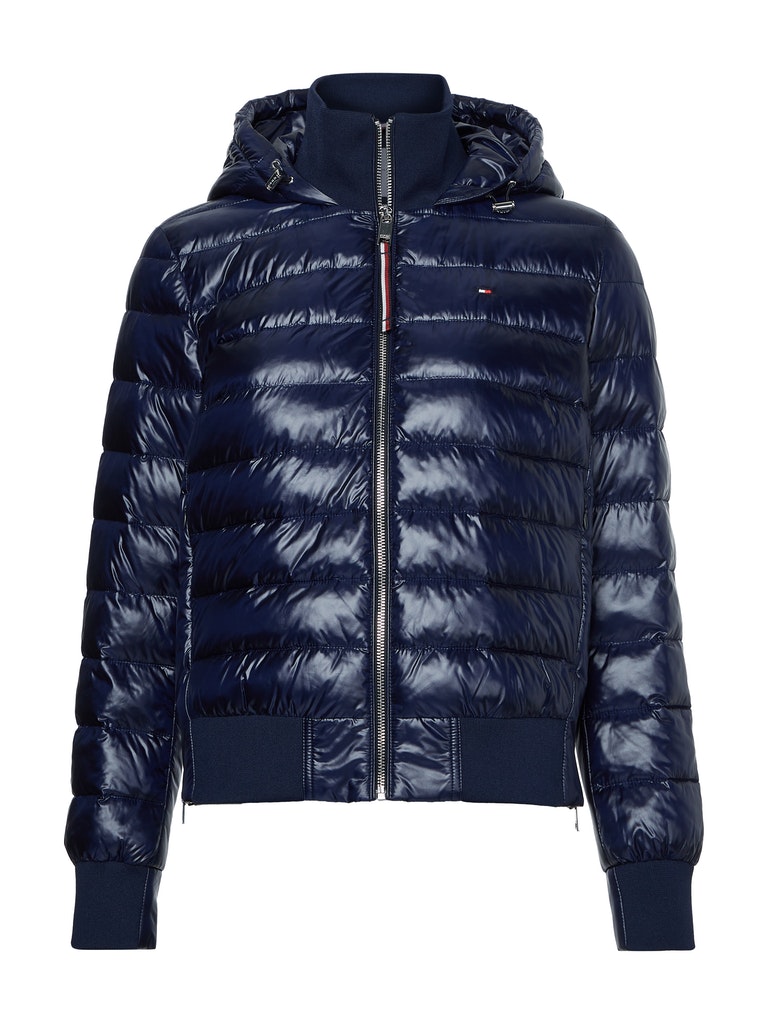 Tommy Hilfiger Damen Jacke kurz SPORTY SORONA SIDE ZIP JACKET 