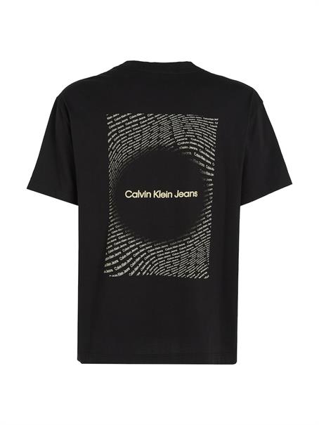 SQUARE FREQUENCY LOGO TEE ck black